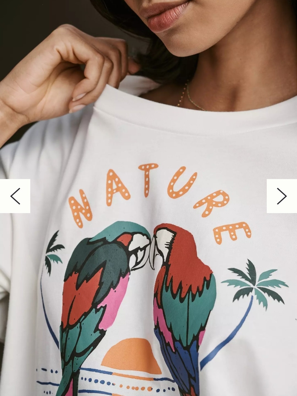 Farm Rio - Nature Lovers Graphic Tee, Size M, NWT - Picture 2 of 6